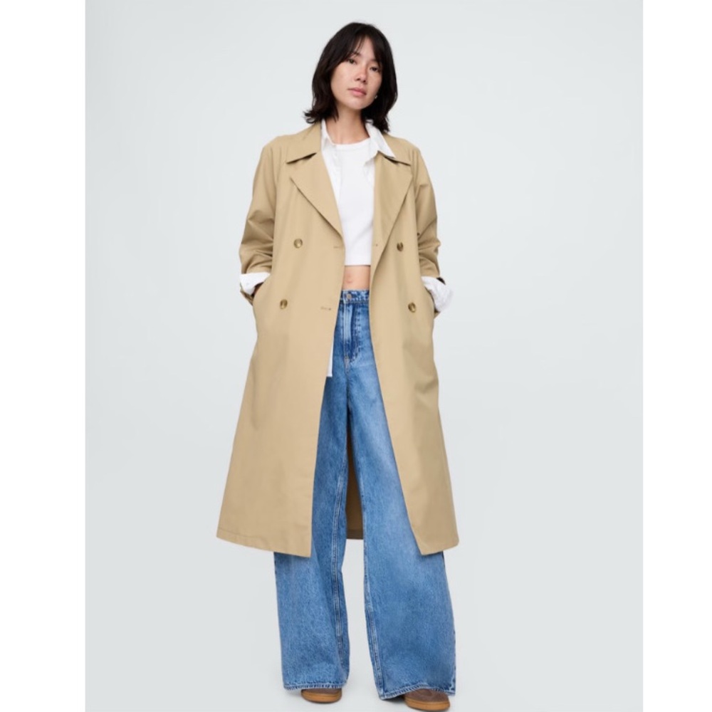 Relaxed fit Gap “Icon Trench Coat” NWOT